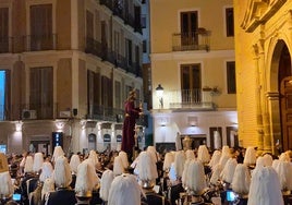 El Señor de la Cena, en su entrada en San Julián.