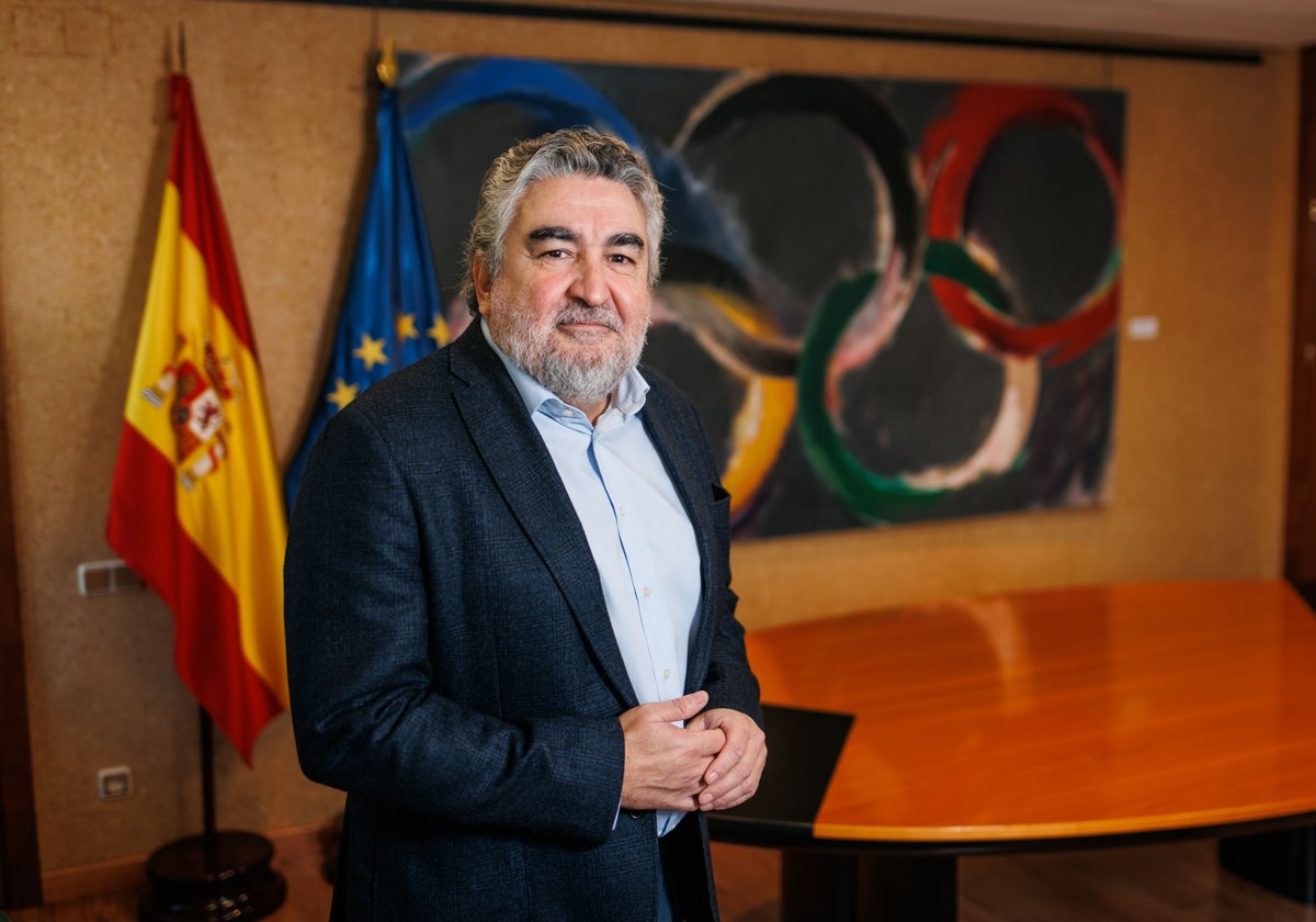 José Manuel Rodríguez Uribes, presidente del Consejo Superior de Deportes.