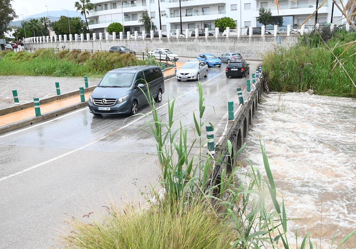 Incidencias en Málaga por las lluvias: estas son las carreteras afectadas