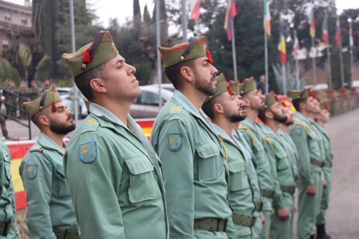 La Legión Extranjera de Francia celebra en Ronda el ingreso de 56 efectivos