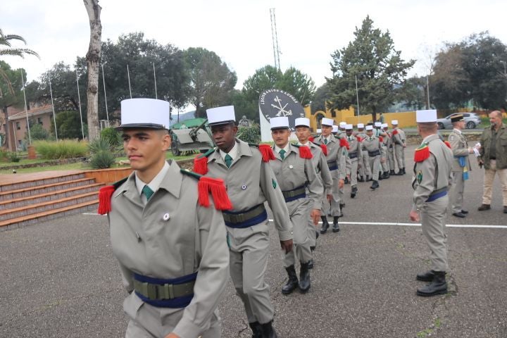 La Legión Extranjera de Francia celebra en Ronda el ingreso de 56 efectivos