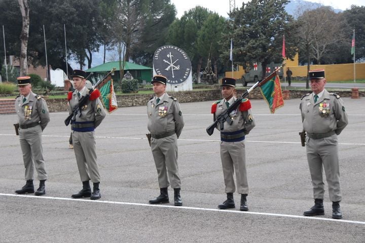 La Legión Extranjera de Francia celebra en Ronda el ingreso de 56 efectivos