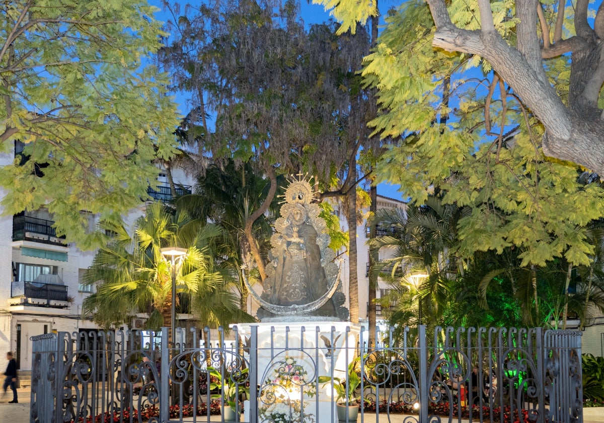 La Plaza Virgen del Rocío será inaugurada oficialmente el próximo 15 de marzo.