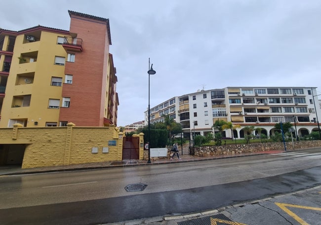 Vista del edificio Cóndor en la actualidad.