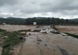 El río Turón es uno de los que más crecidas ha experimentado esa semana.