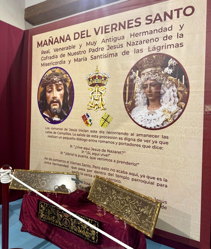 Imagen secundaria 2 - Varias imágenes del Museo de Semana Santa de Campillos.