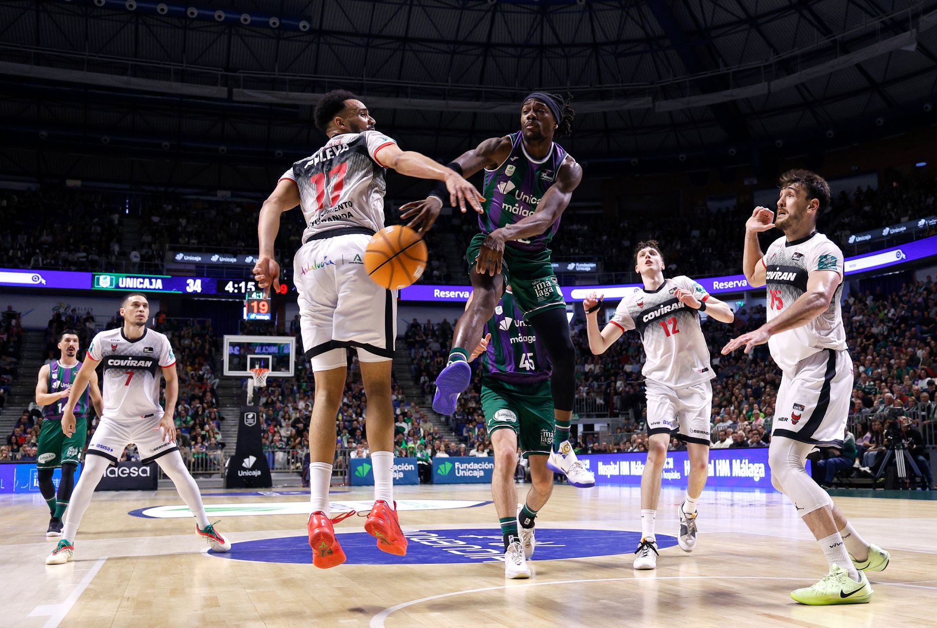 El Unicaja - Covirán Granada, en imágenes