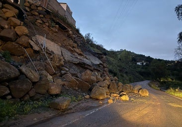 Las precipitaciones vuelven a dejar varios caminos cortados en el interior de la provincia de Málaga