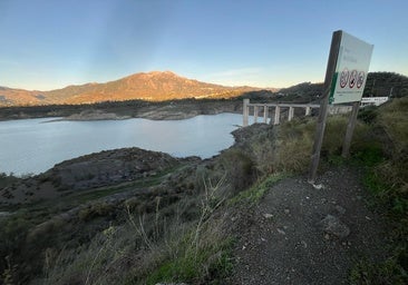 Las lluvias no paran y los embalses de Málaga ya enfilan el umbral de los 250 hectómetros cúbicos