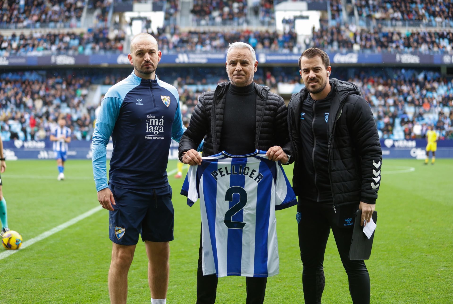 El Málaga - Cádiz, en imágenes