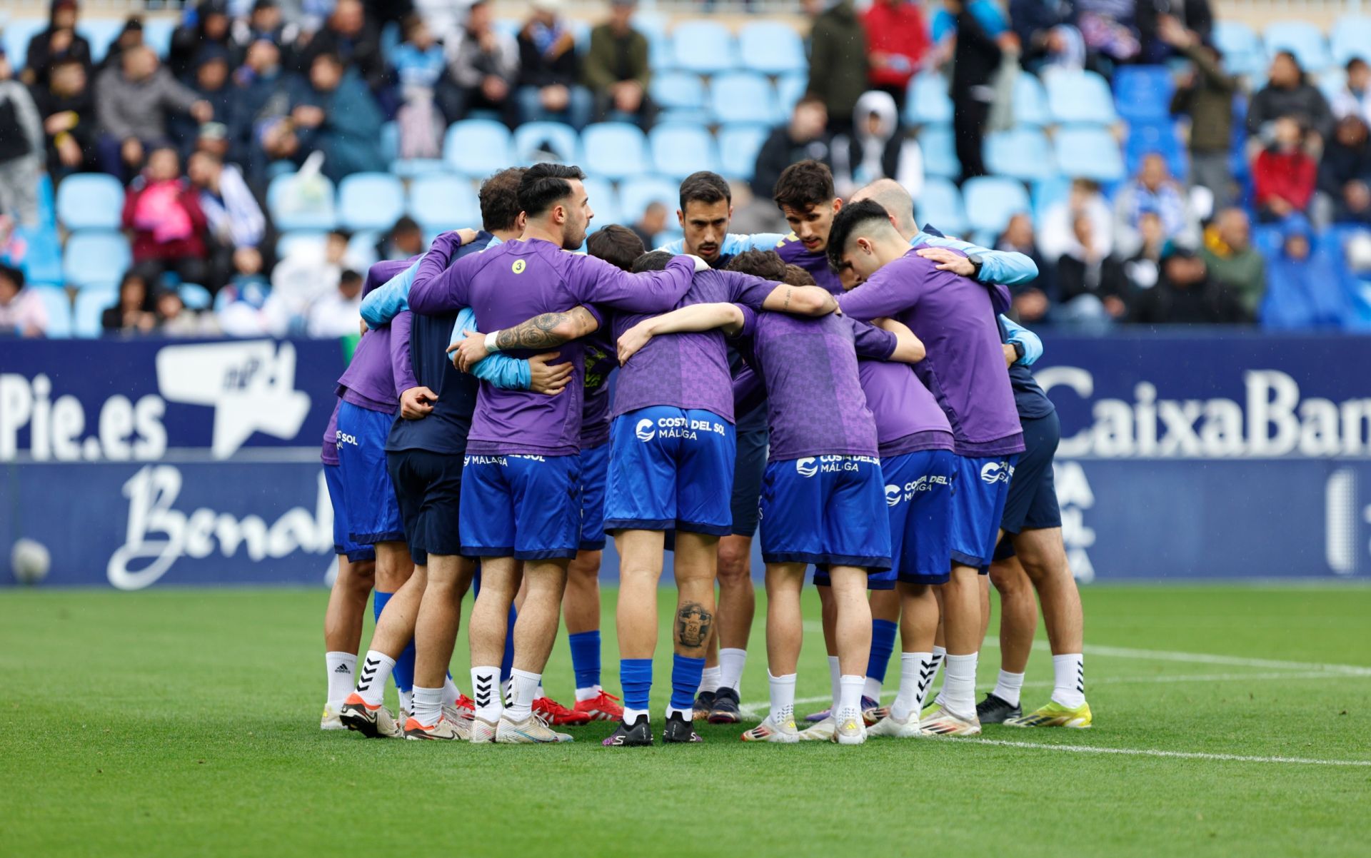 El Málaga - Cádiz, en imágenes