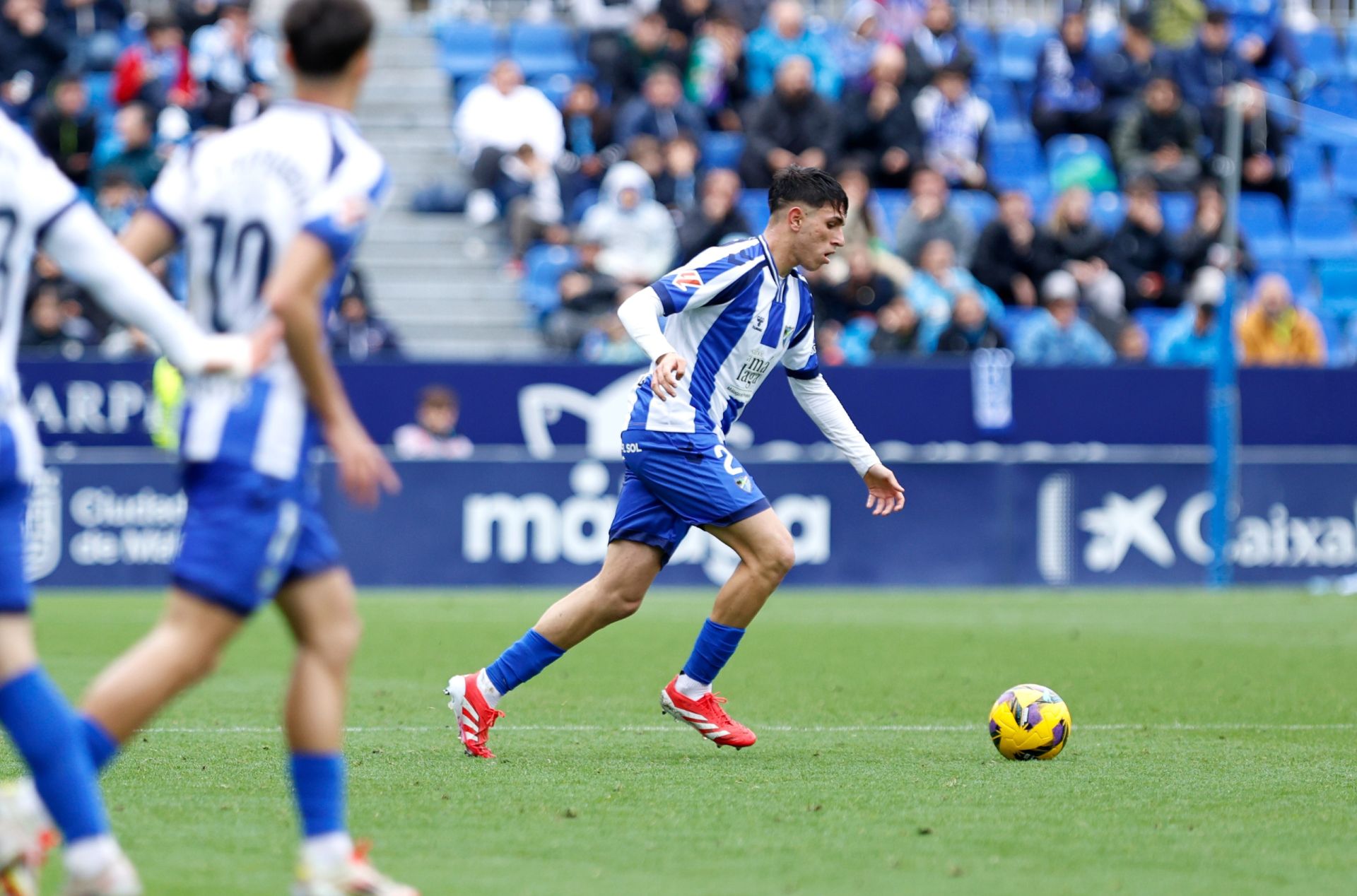 El Málaga - Cádiz, en imágenes