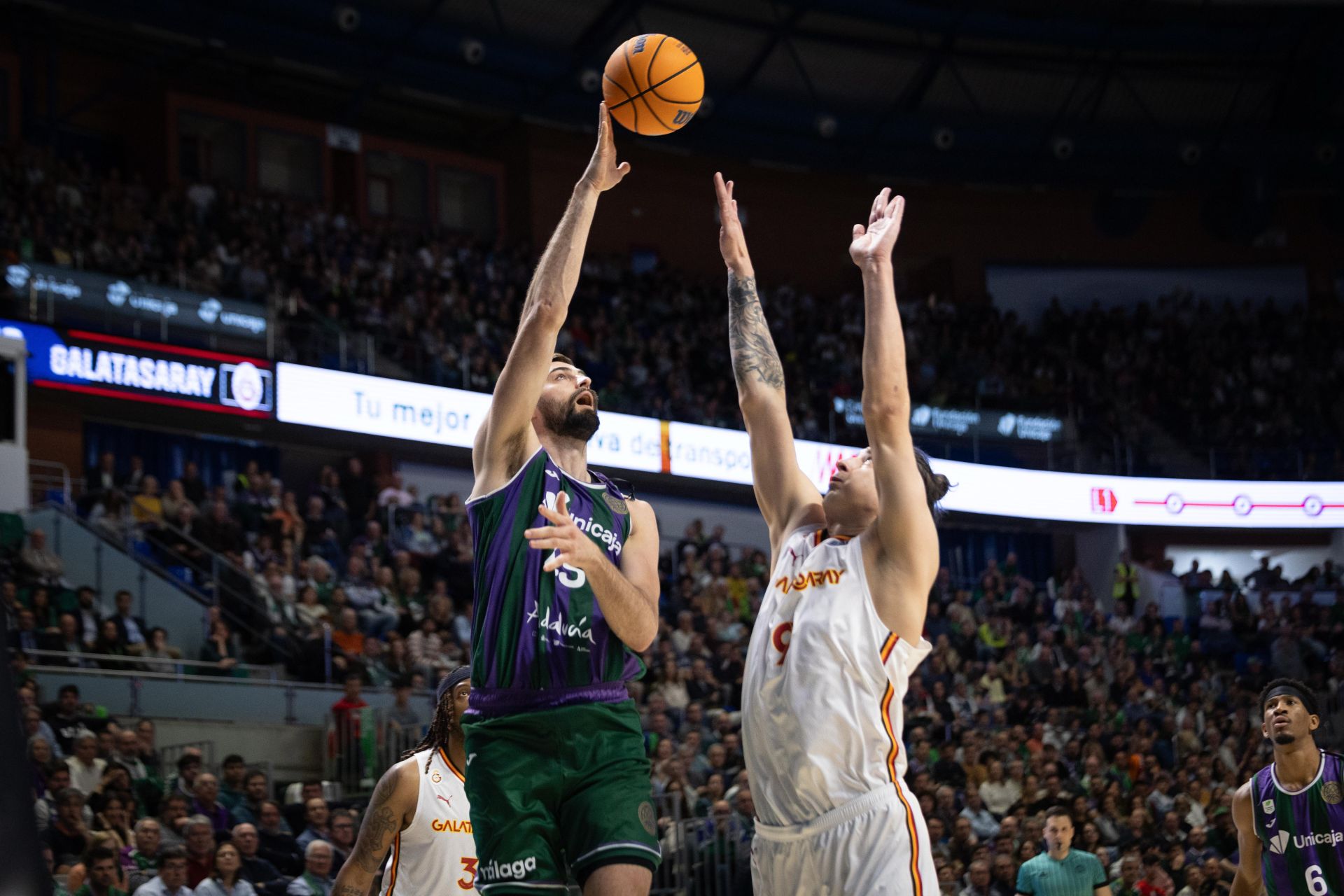 El Unicaja-Galatasaray, en imágenes