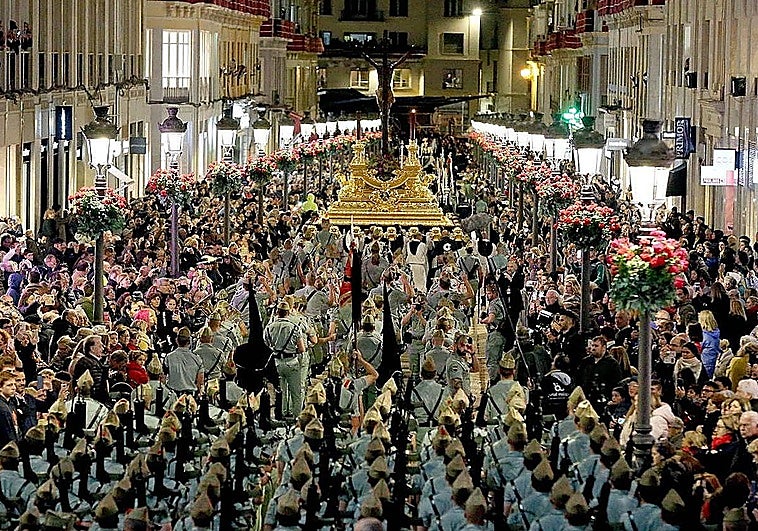 Horarios e itinerarios de las procesiones del Jueves Santo 2026 en Málaga