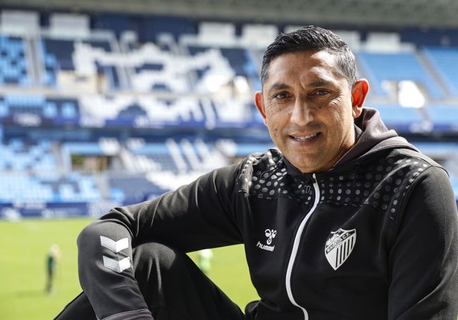 Basti, en La Rosaleda.