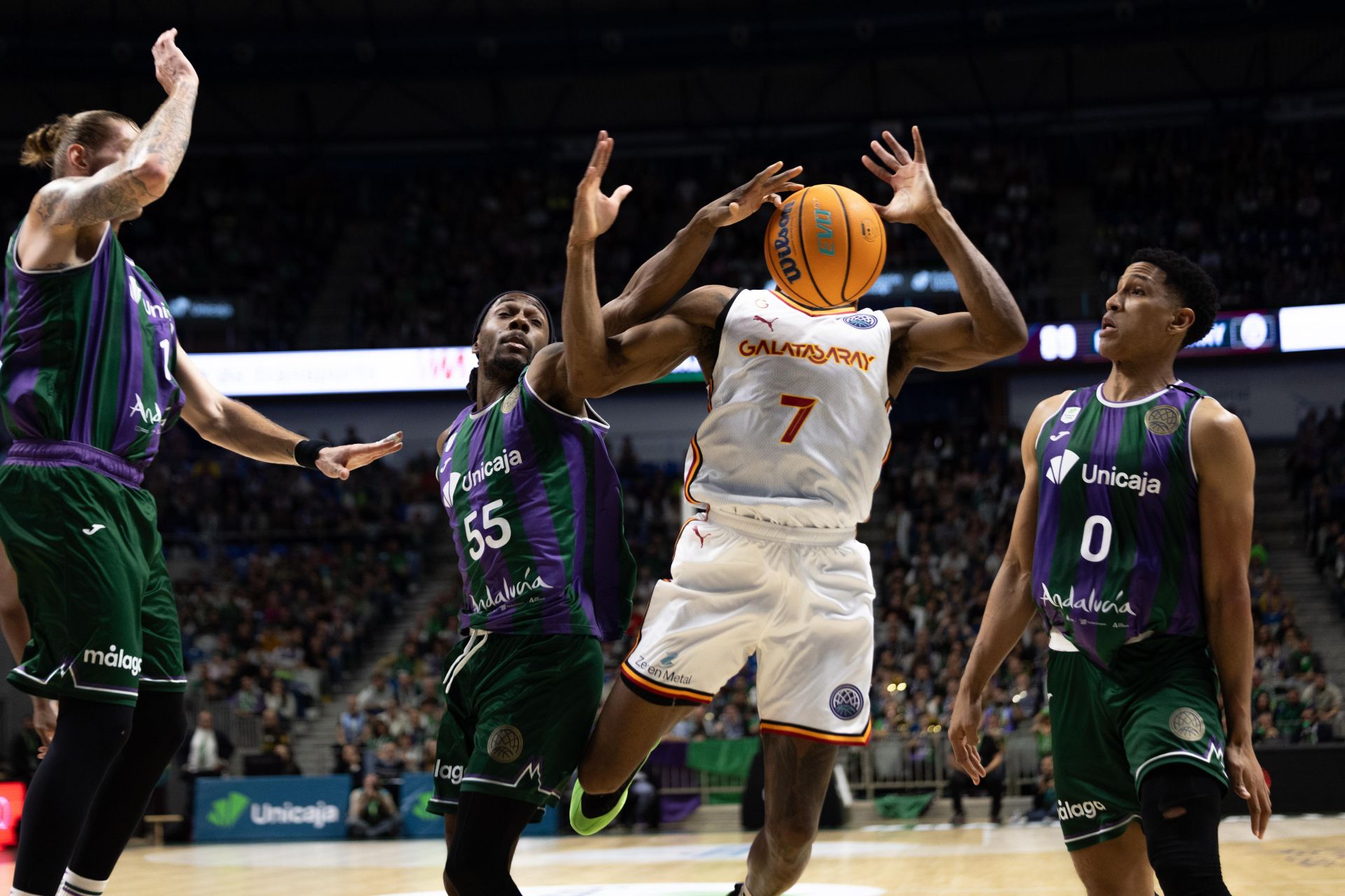 El Unicaja-Galatasaray, en imágenes