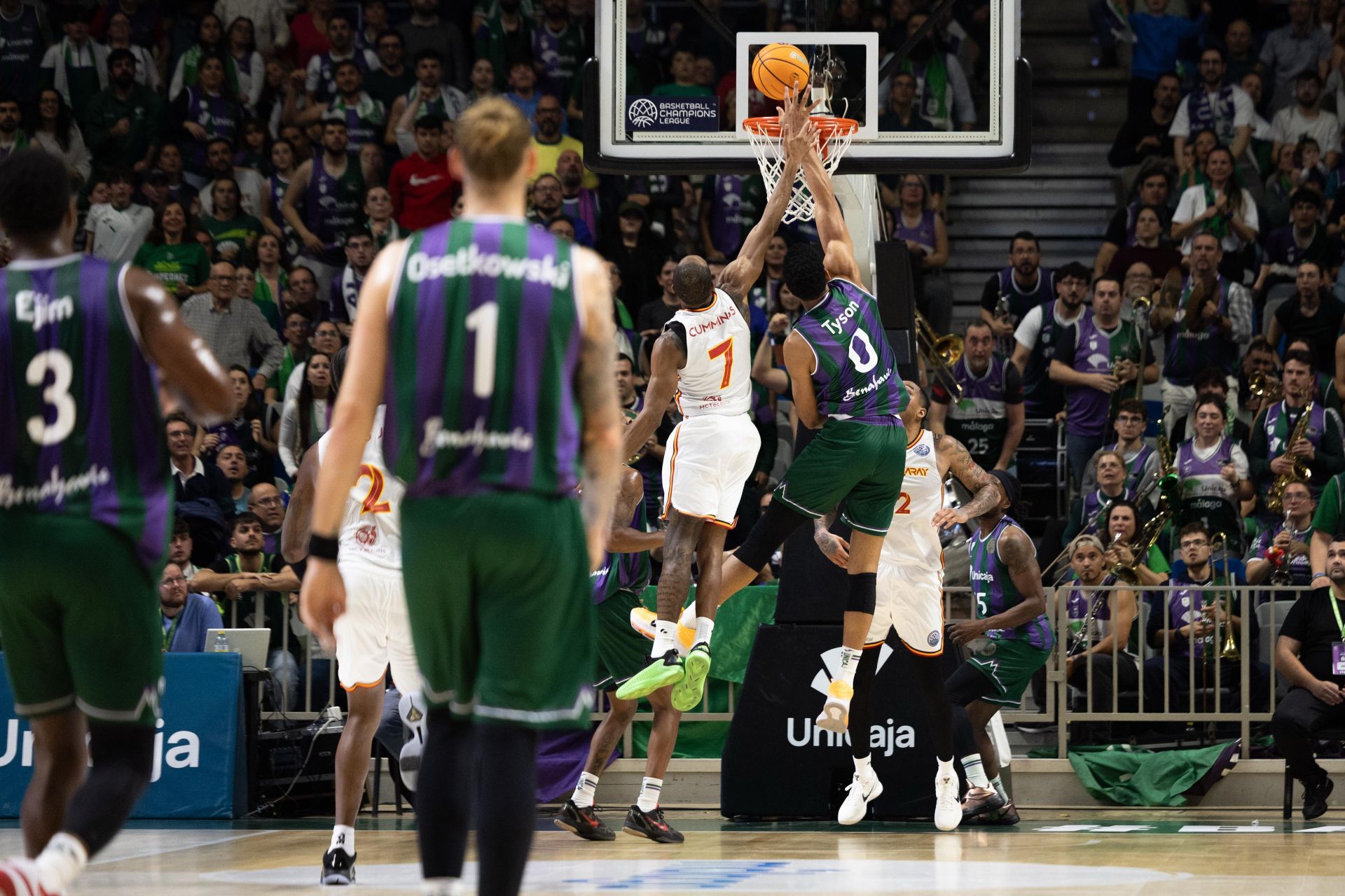 El Unicaja-Galatasaray, en imágenes