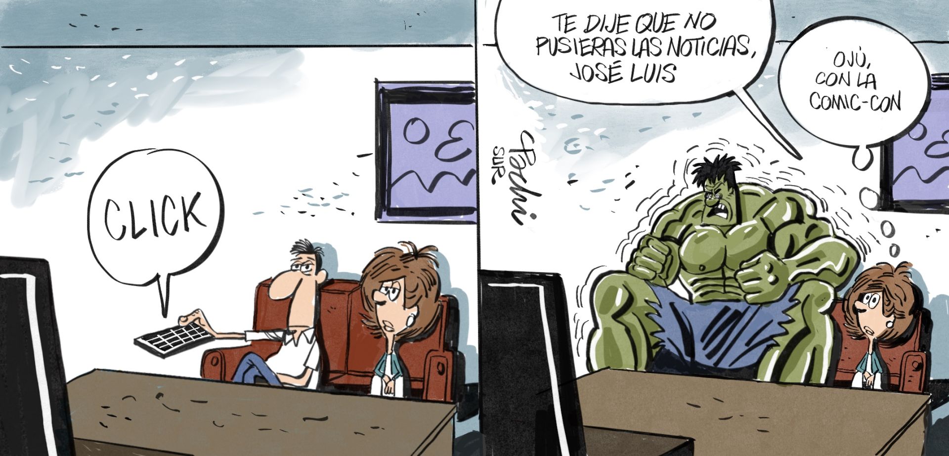 El mes de marzo, en las viñetas de Idígoras y Pachi
