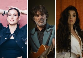 Conchita, Quique González y Soléa Morente.