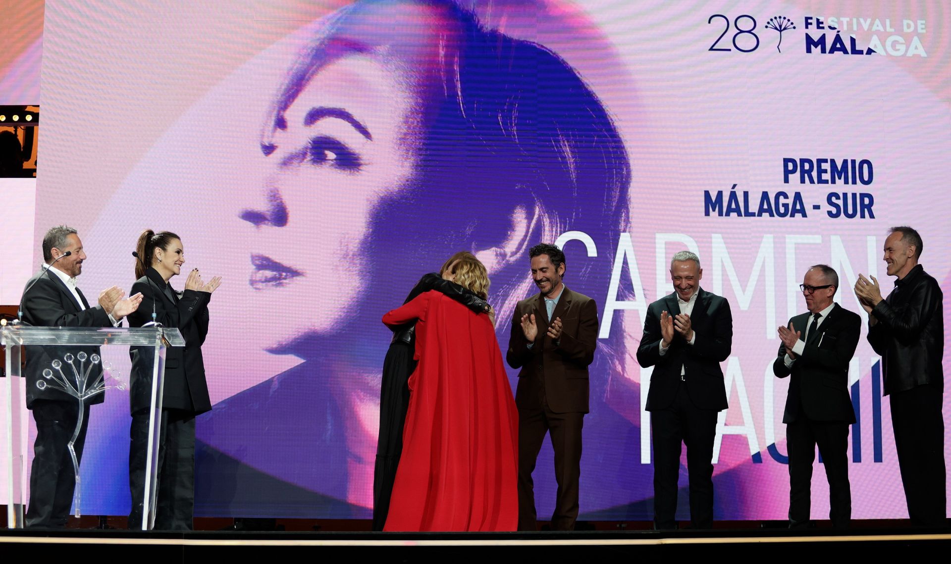 Carmen Machi recibe el premio Málaga-SUR del Festival de Málaga