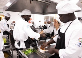 Las clases de cocina se celebra en La Noria.