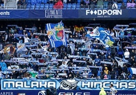 La afición, en el encuentro ante el Cádiz.