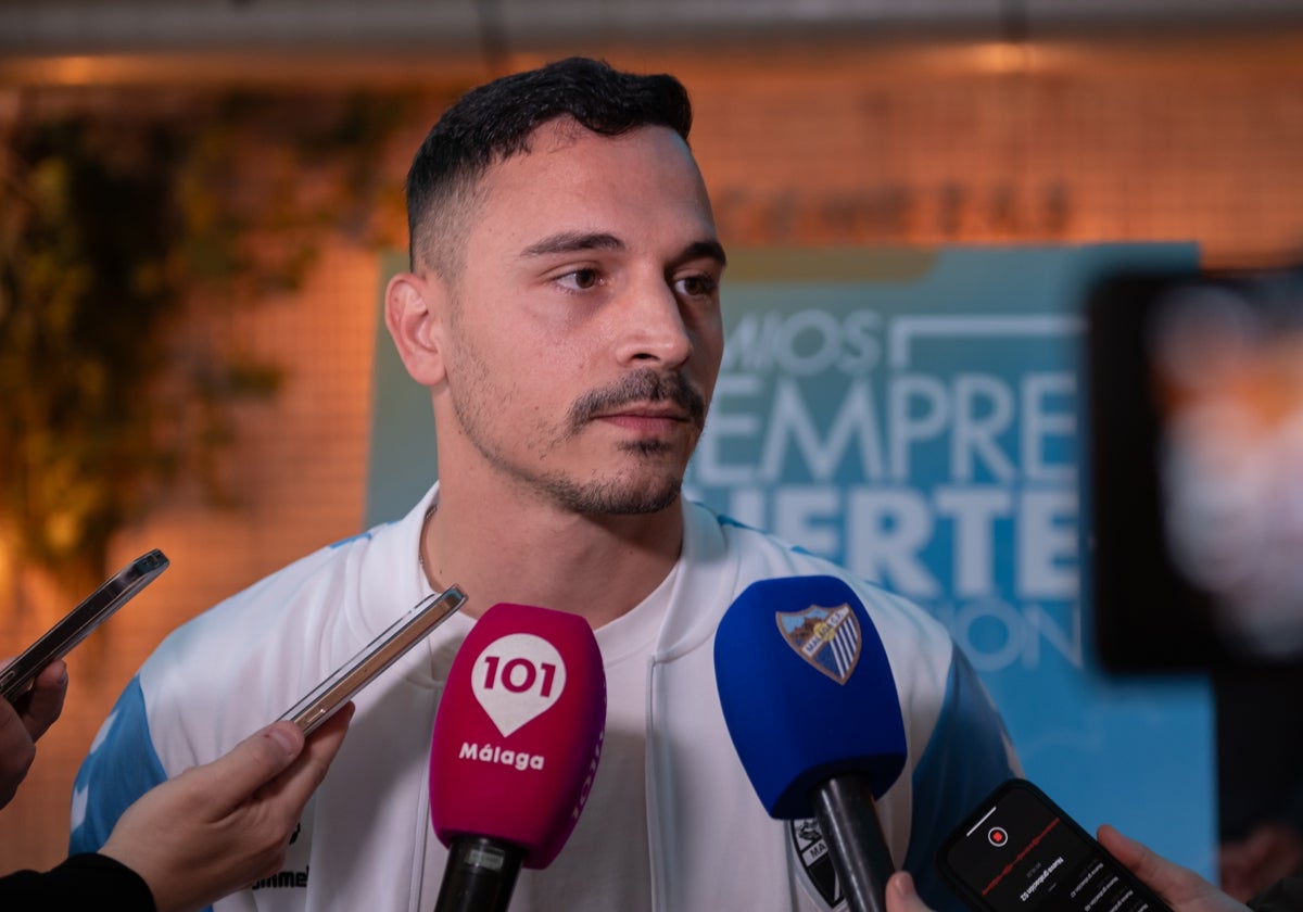 Alfonso Herrero, durante el acto de la Fundación en la Fábrica San Miguel.