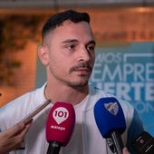 Alfonso Herrero, durante el acto de la Fundación en la Fábrica San Miguel.