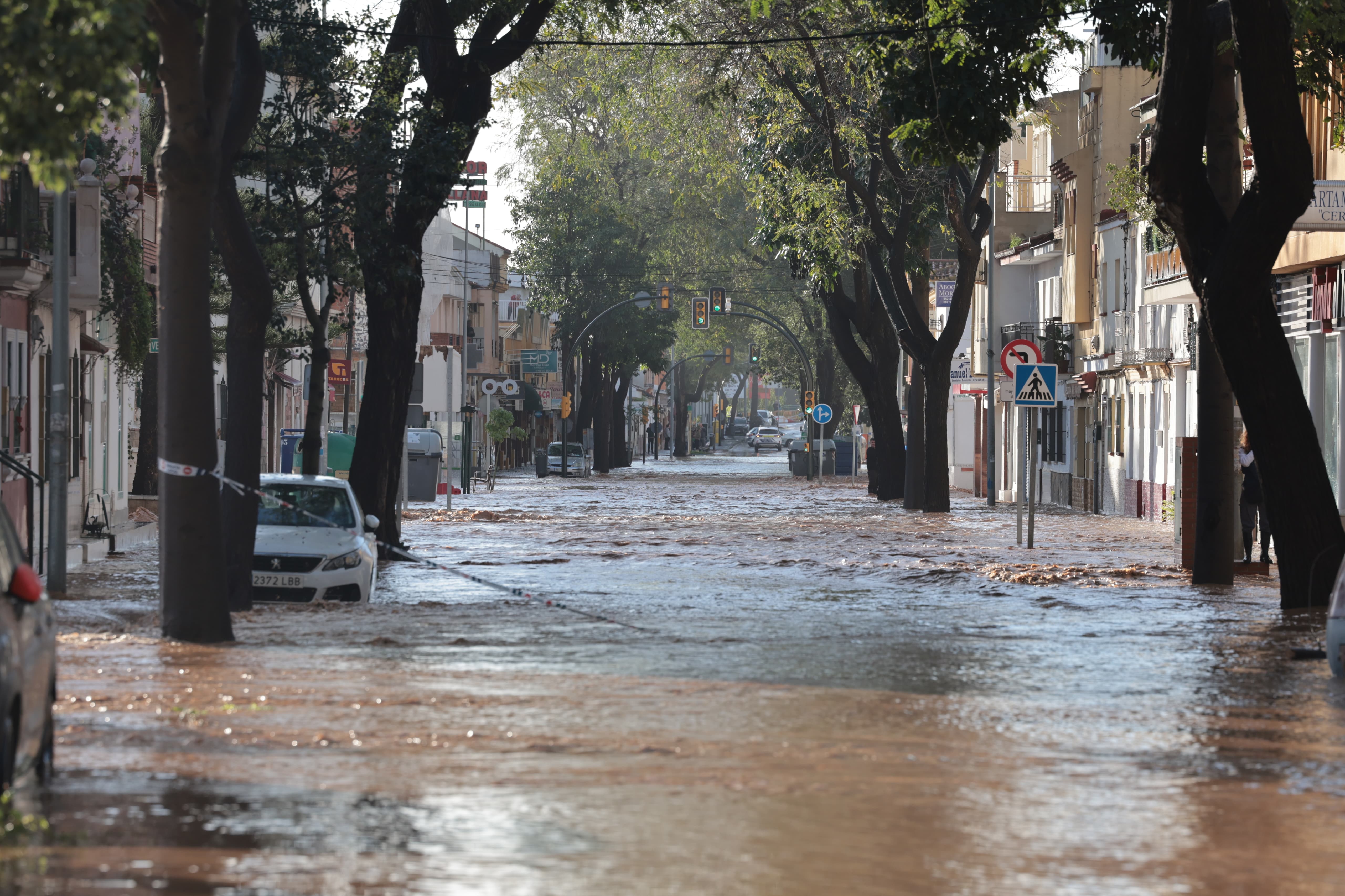 Así ha sido el paso de Laurence en Málaga