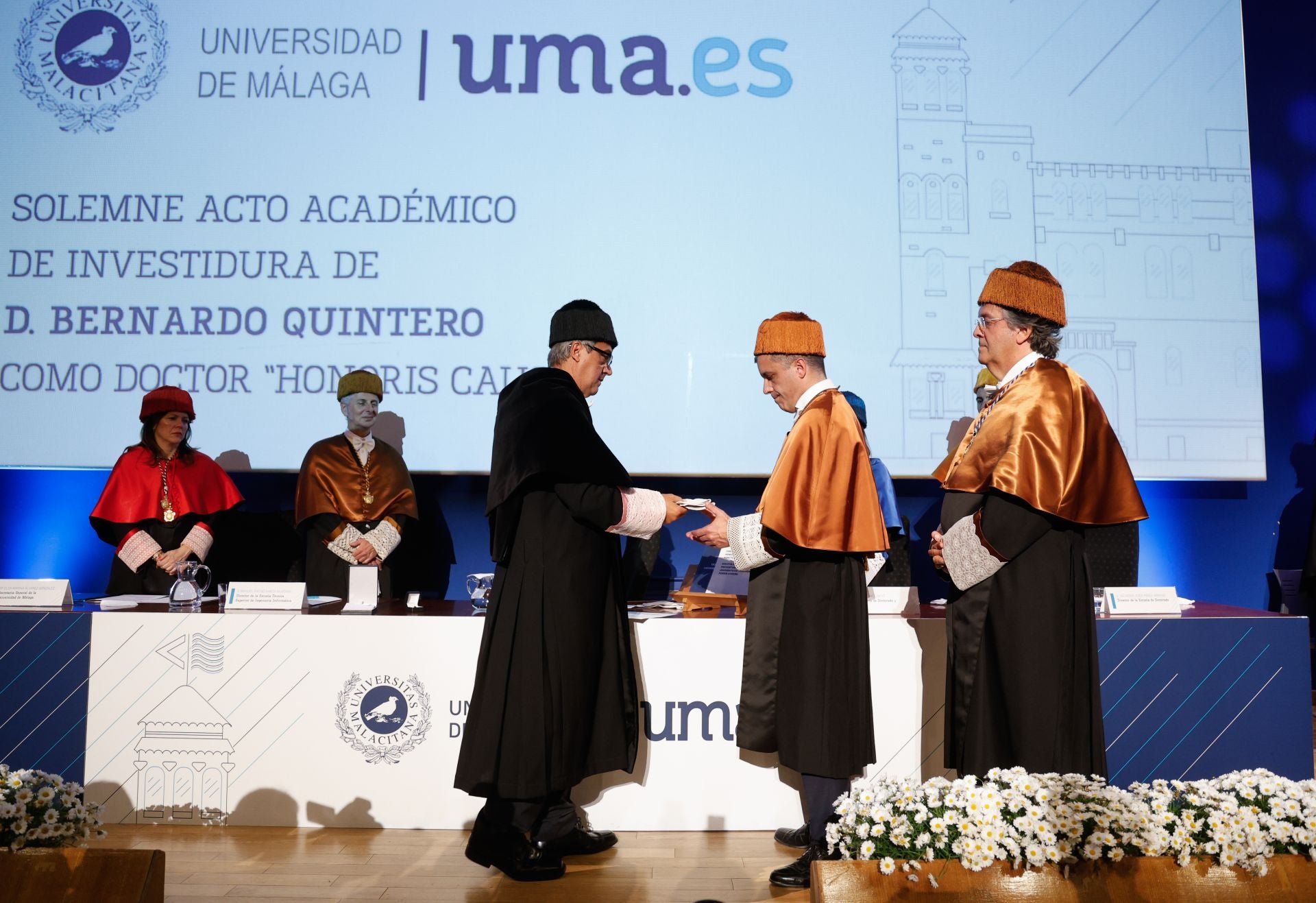 Bernardo Quintero, fundador de VirusTotal y Google Security Engineering Director, nombrado doctor honoris causa por la UMA