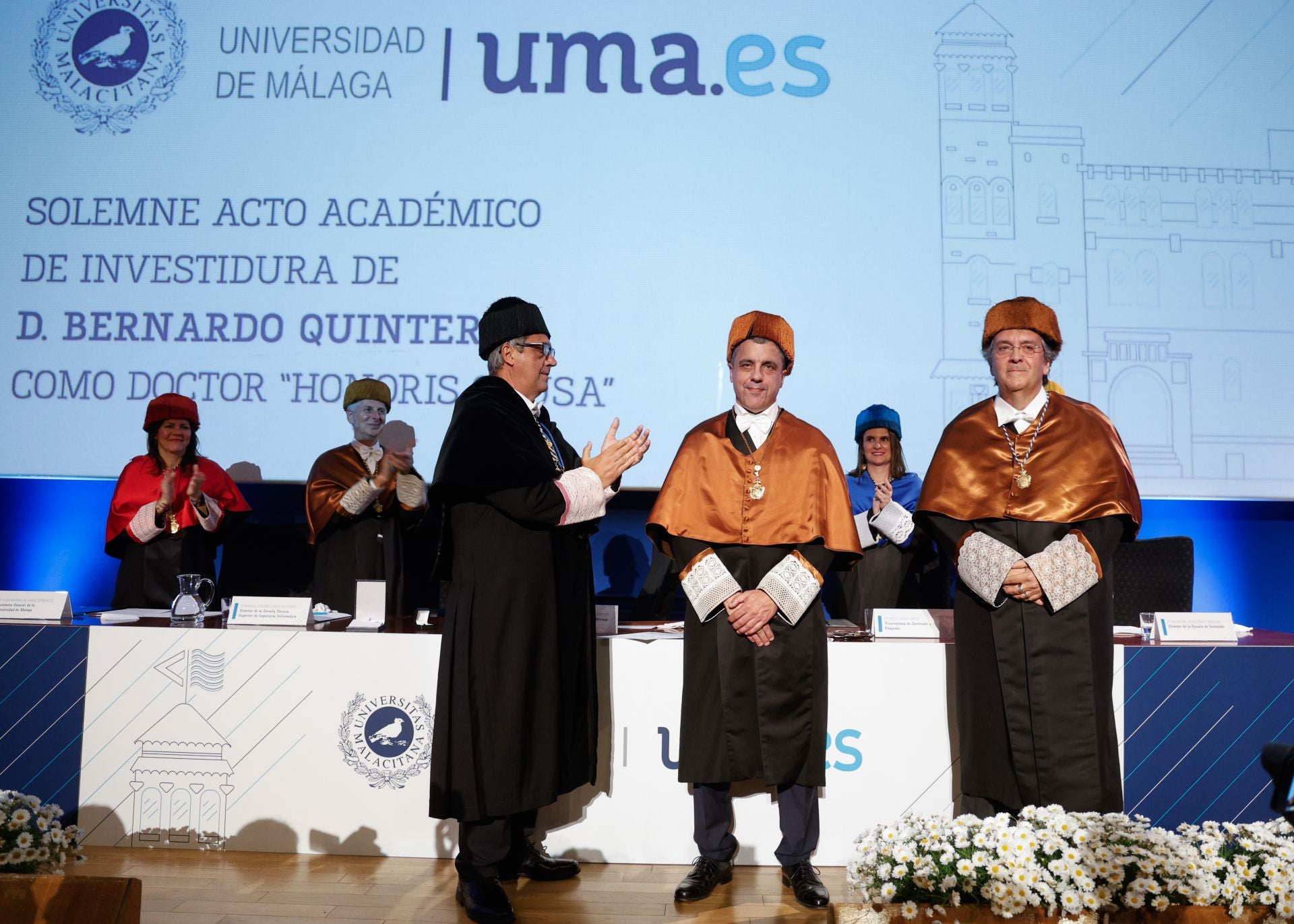 Bernardo Quintero, fundador de VirusTotal y Google Security Engineering Director, nombrado doctor honoris causa por la UMA