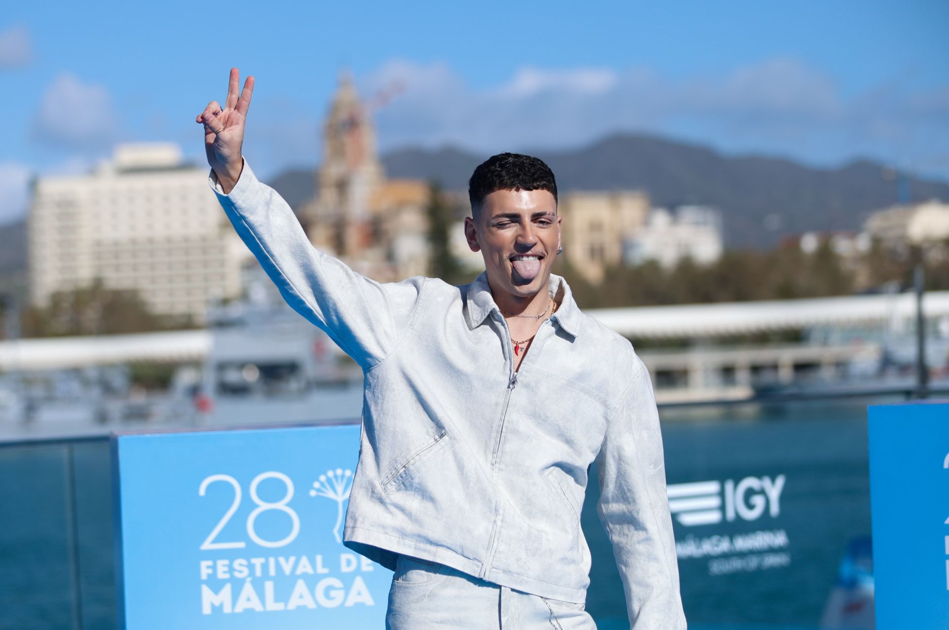 Los Javis presentan en Málaga su nueva serie 'Mariliendre'