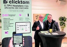 Federico Navas y Manolo Paz, CEO y director comercial, respectivamente, de Clicktom.