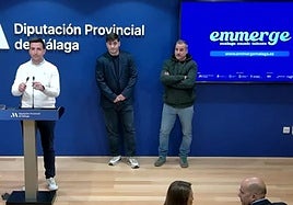 Presentación de la primera edición del concurso ' Emmerge Málaga Music Talents ' de la Diputación de Málaga