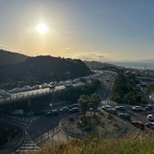La colisión en el túnel del Cerrado de Calderón provocó 24 kilómetros de retenciones.
