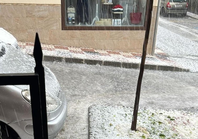 Espectacular imagen de este martes en Alhaurín el Grande