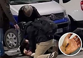 El policía fuera de servicio herido cuando ponía a salvo a una mujer maltratada: «El agradecimiento de ella compensa todo»