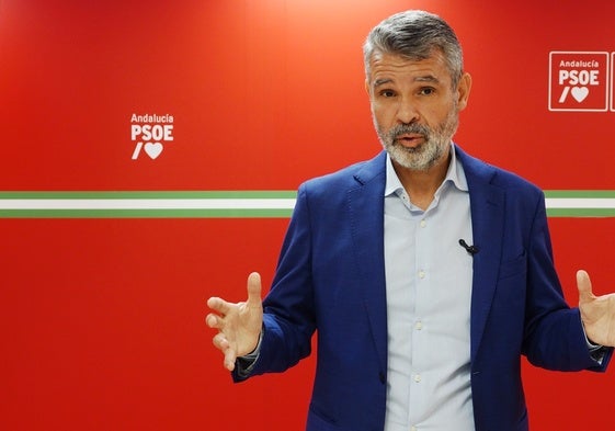 El secretario de Organización, José Bernal.