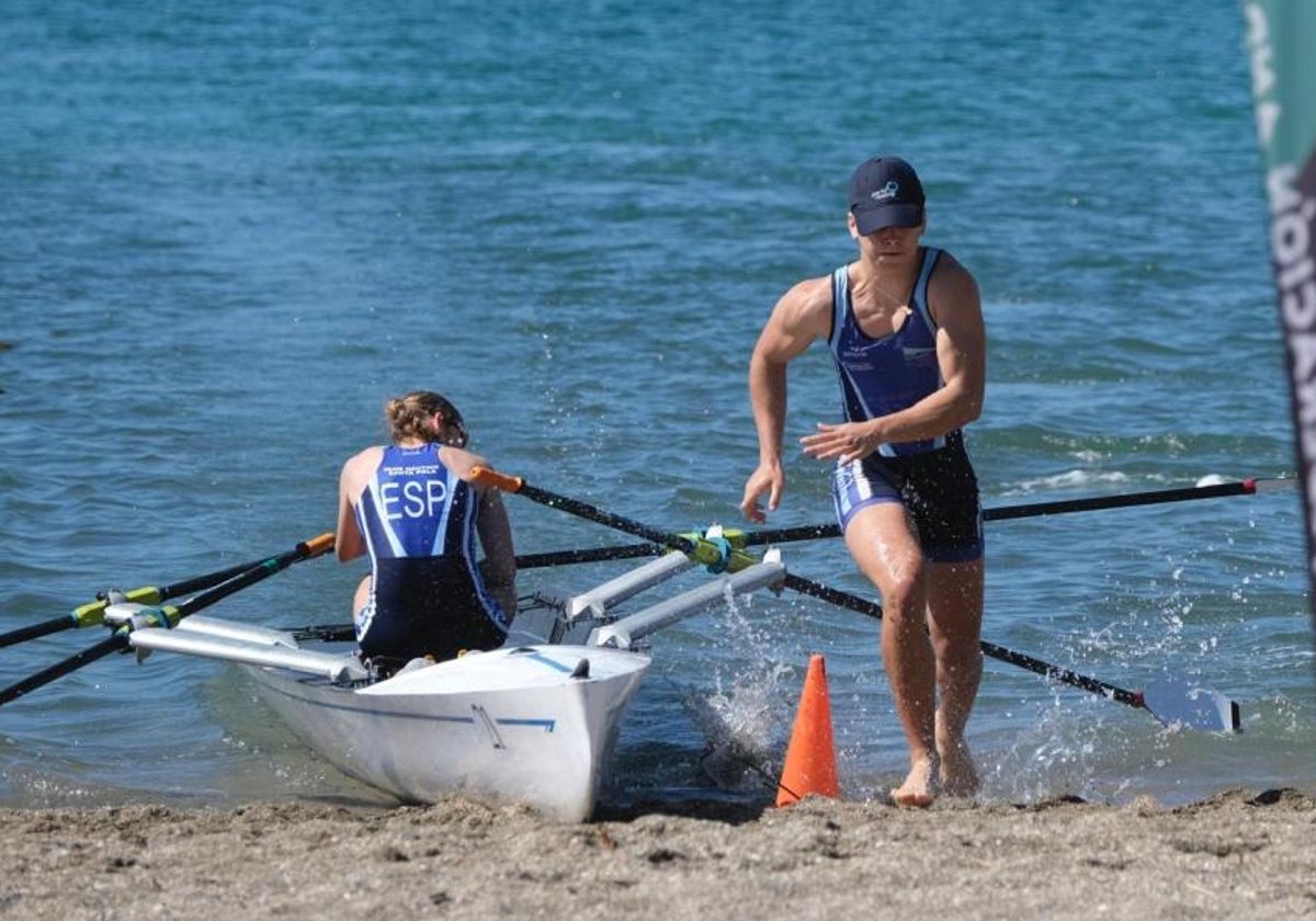 Buen papel de los malagueños en el I Open Costa del Sol Beach Sprint