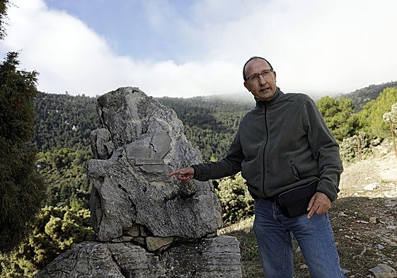 Pepe Quintanilla, en la Sierra de las Nieves en una imagen de archivo.