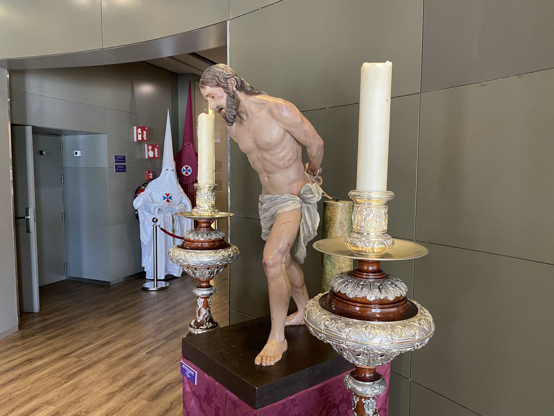 El hotel AC Málaga Palacio se convierte en el escaparate de la Semana Santa malagueña