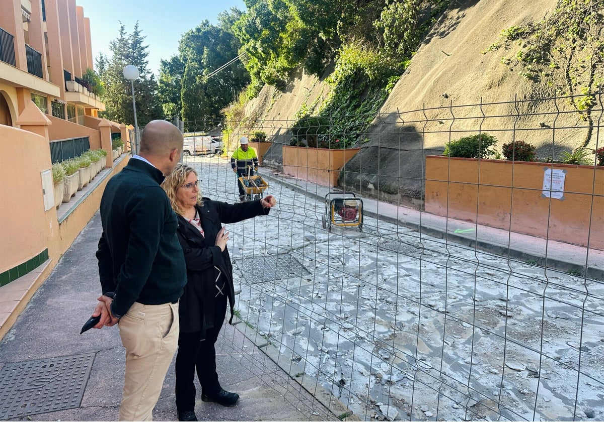 Comienzan las obras para la remodelación integral de la calle Tomillo, en Fuengirola