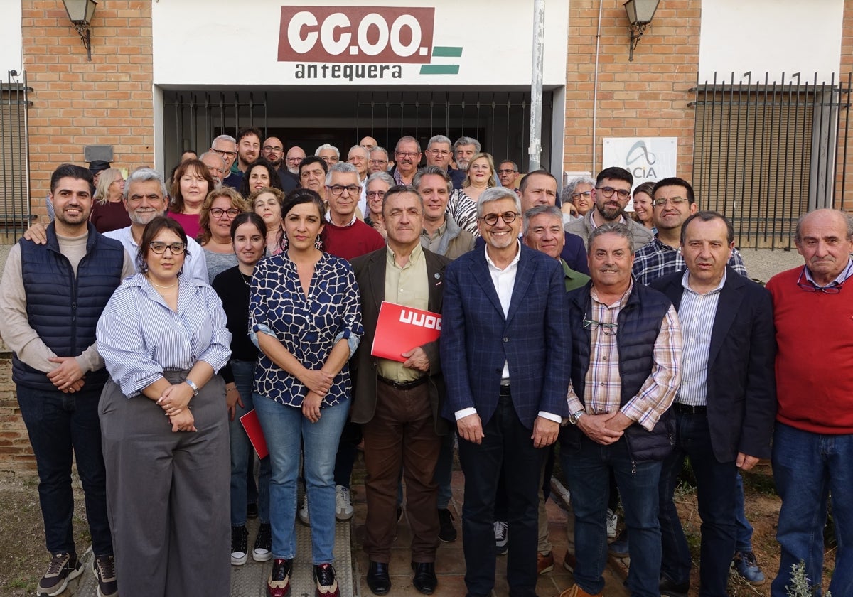Un acto por la unidad de la izquierda reúne por primera vez a Josele Aguilar y Toni Morillas
