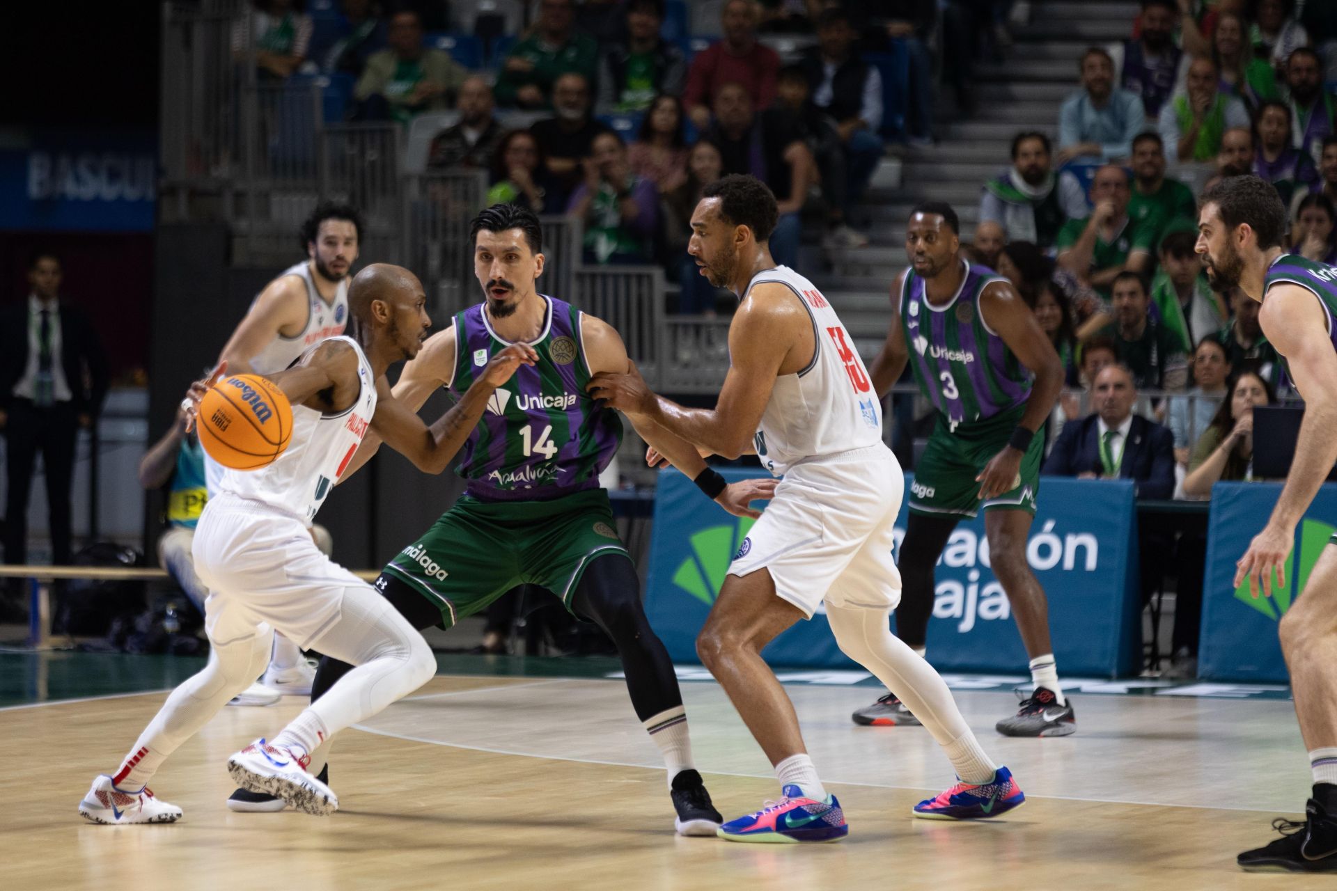 Las mejores imágenes del Unicaja - Pallacanestro Reggiana