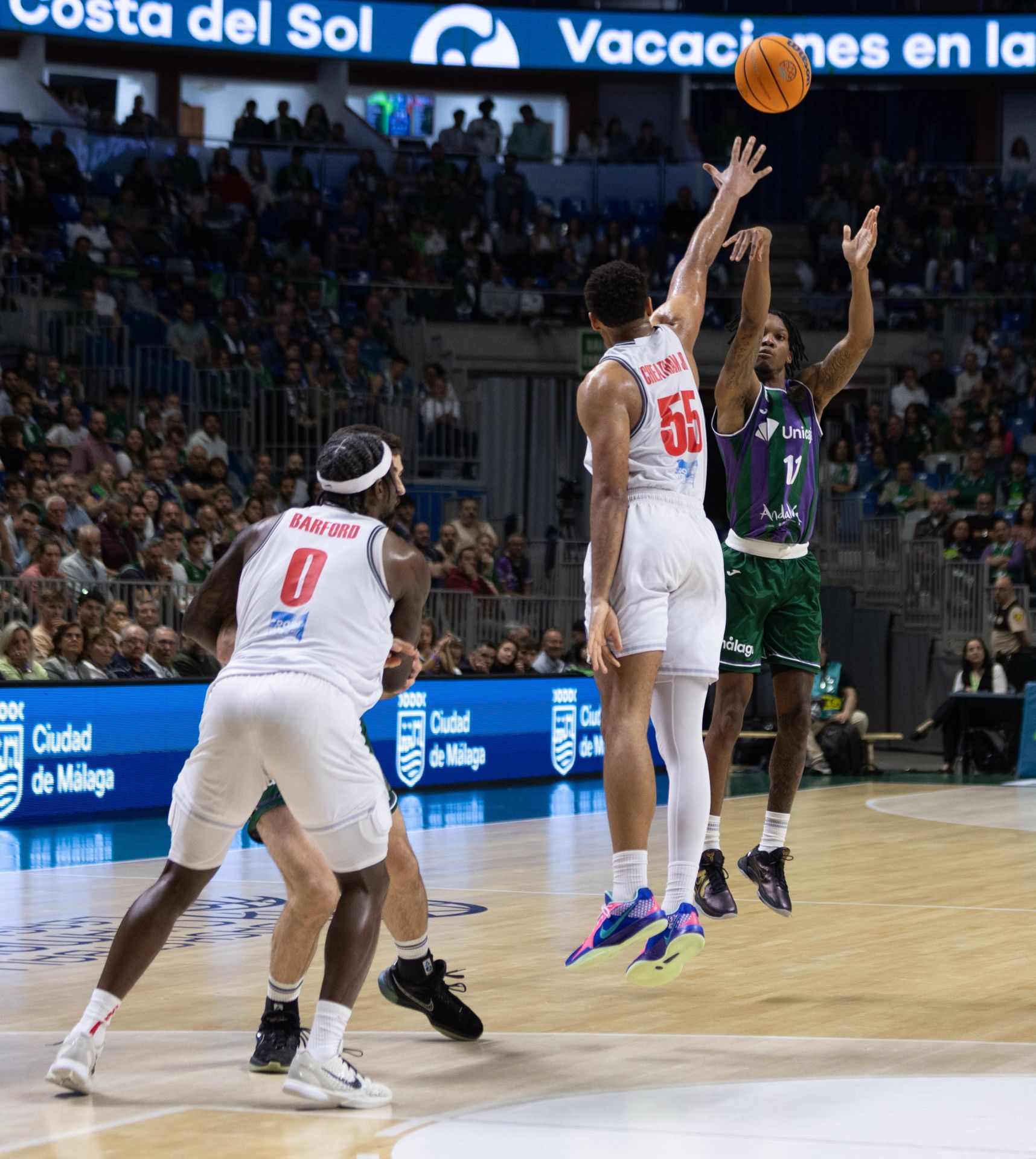 Las mejores imágenes del Unicaja - Pallacanestro Reggiana