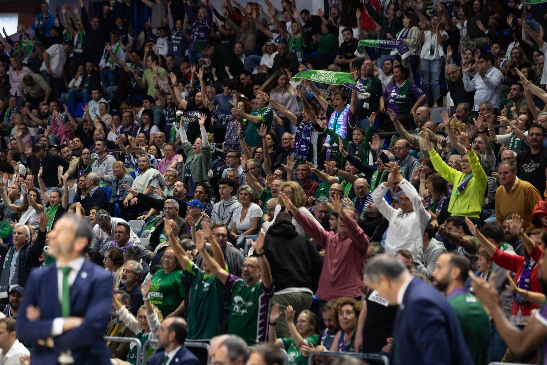 Las mejores imágenes del Unicaja - Pallacanestro Reggiana