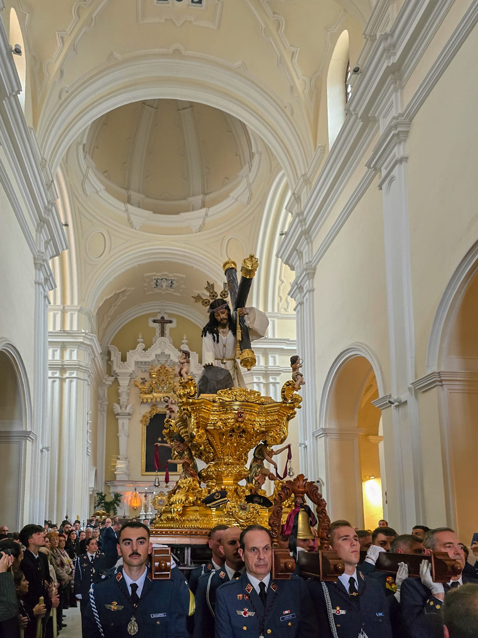 Traslados y procesiones del Sábado de Pasión en Málaga 2025
