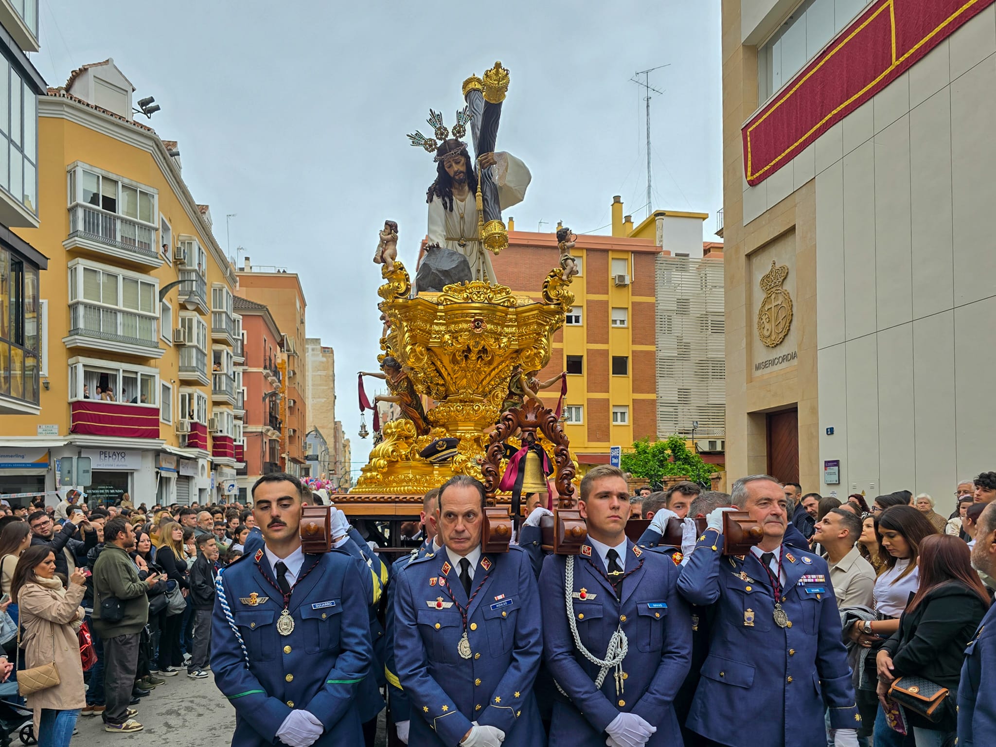 Traslados y procesiones del Sábado de Pasión en Málaga 2025