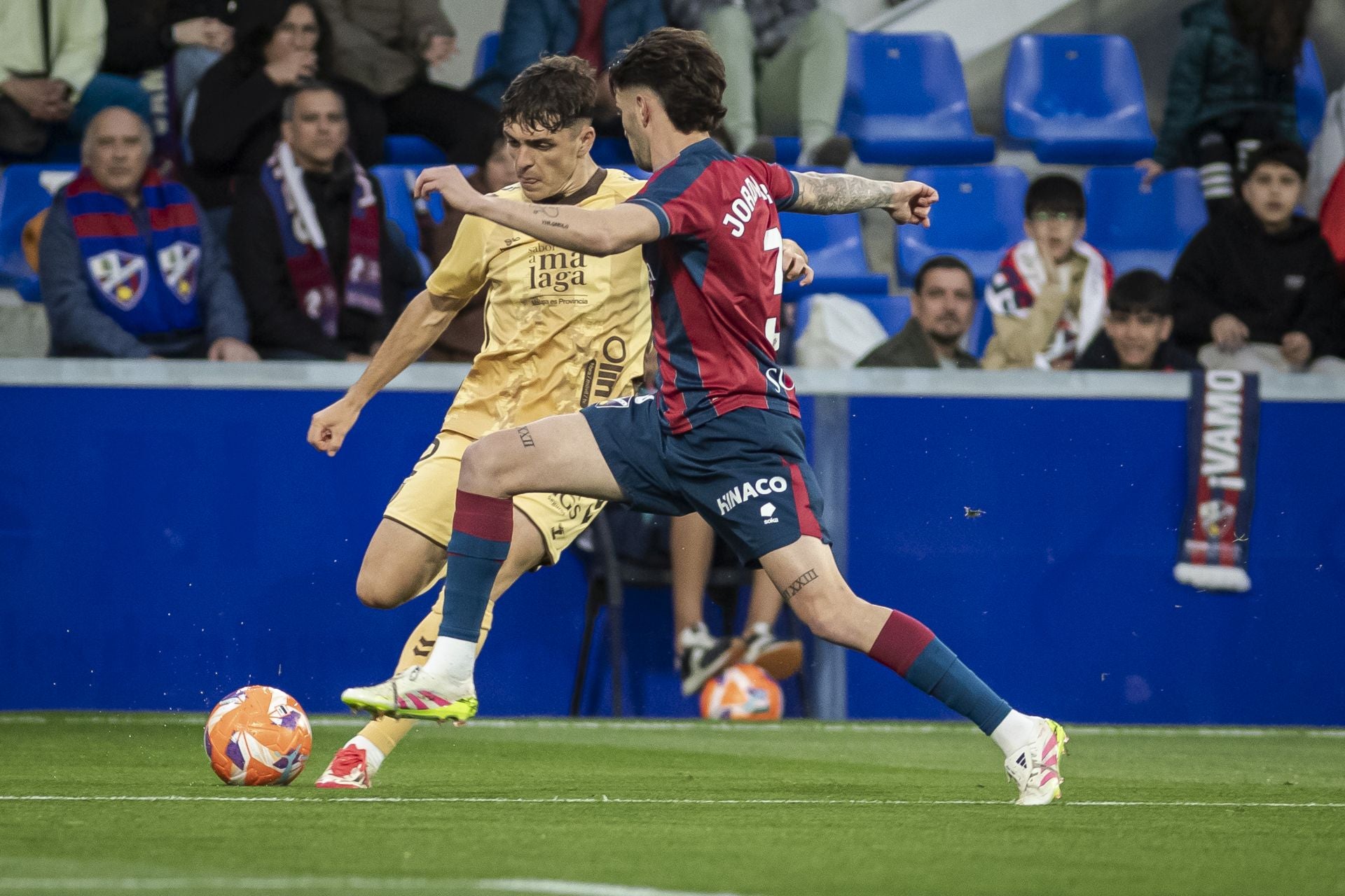 Las mejores imágenes del Huesca-Málaga