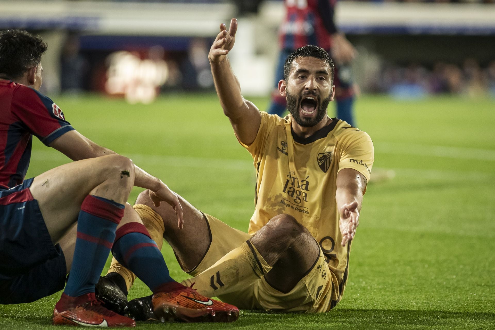 Las mejores imágenes del Huesca-Málaga